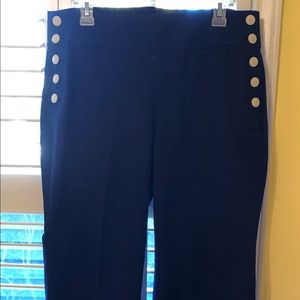 Talbots navy sailor pants
